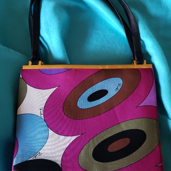 EMILIO PUCCI MULTI COLORED PURSE - Picture 2 of 5